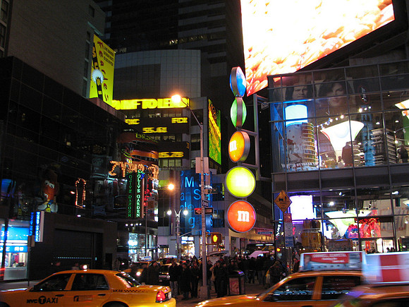 Approaching Times Square