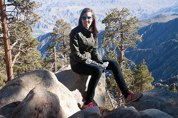 Anna at Mount San Jacinto