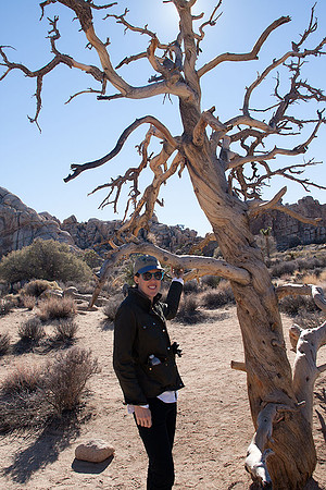 Anna at Joshua Tree National Park