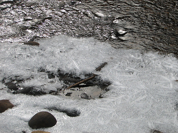 Ice crystals