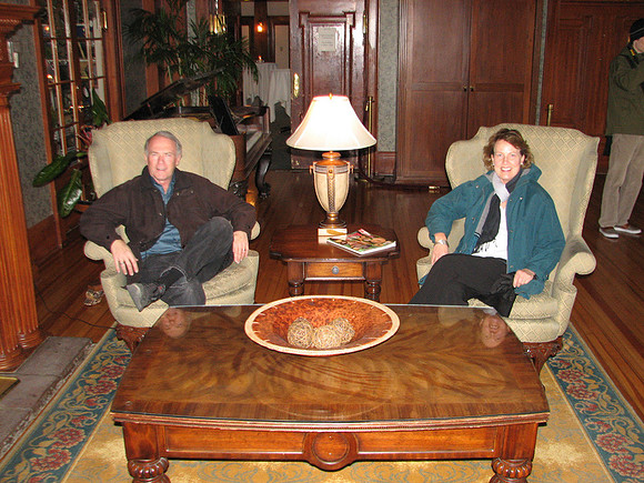 Parents in Stanley Hotel