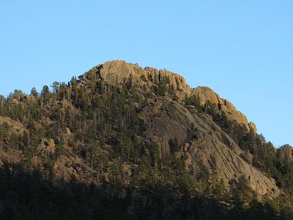 Mountain late afternoon