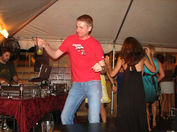 Oleg busting a move
