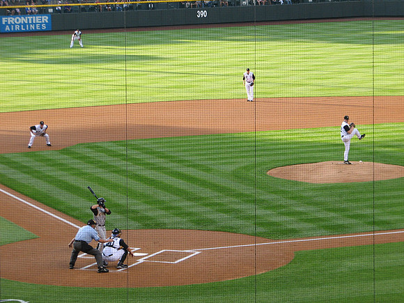 Here comes the pitch