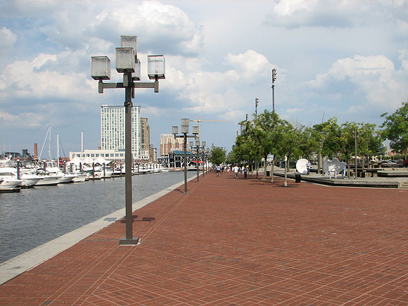 Harbor walkway