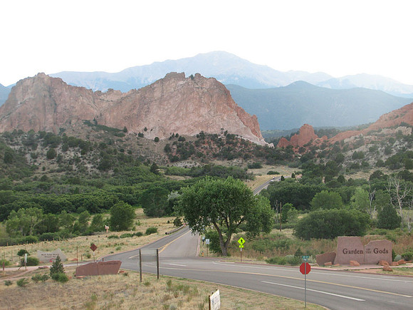 Garden of the Gods and Pikes Peak