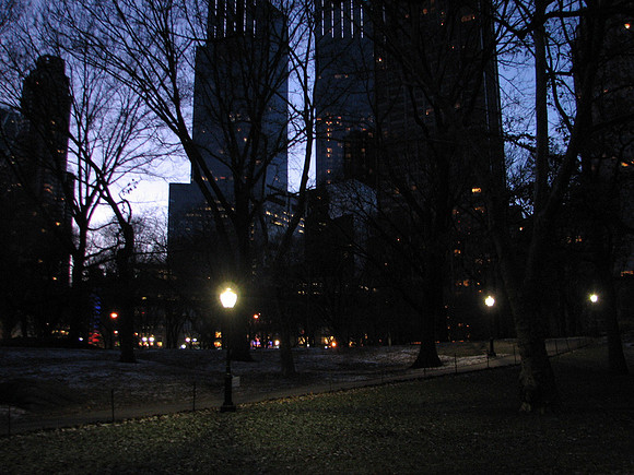 Getting dark