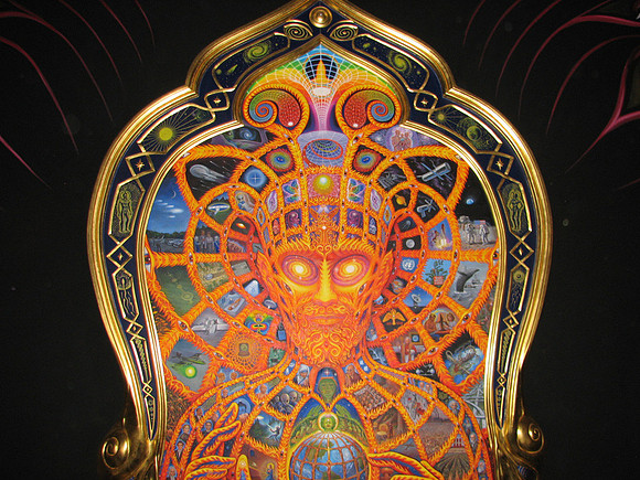 "Cosmic Christ" (detail)